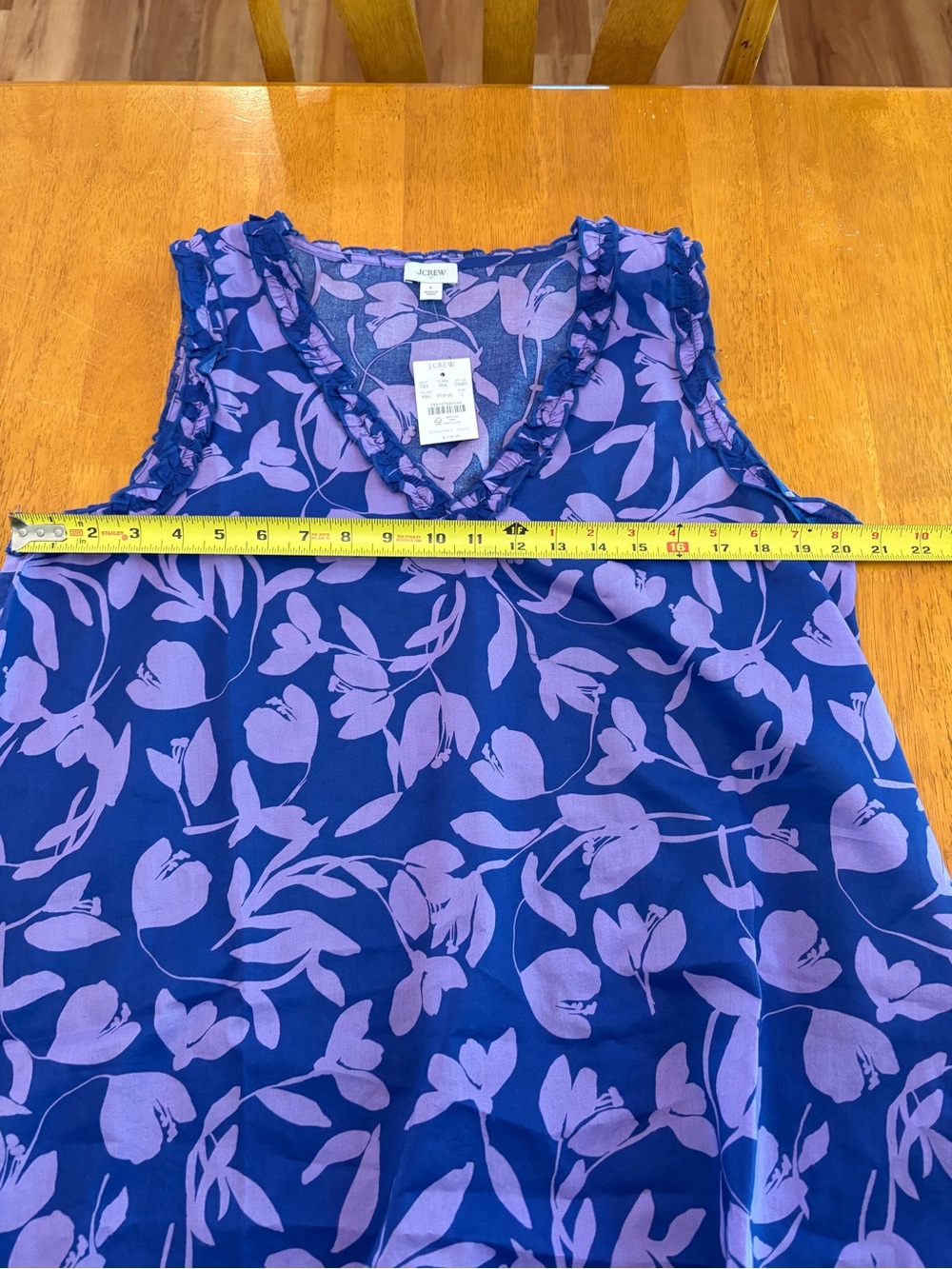 NWT J. Crew Ruffle Mini Cover-Up - Picture 8 of 8